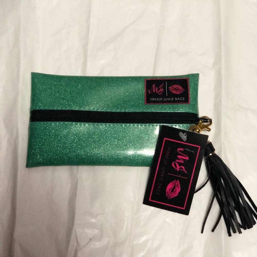 MakeupJunkie Bags “Glitter Kelly” mini bag brand new with tags